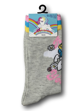 3/$20 My Little Pony Funny Novelty Crew Socks - NWT